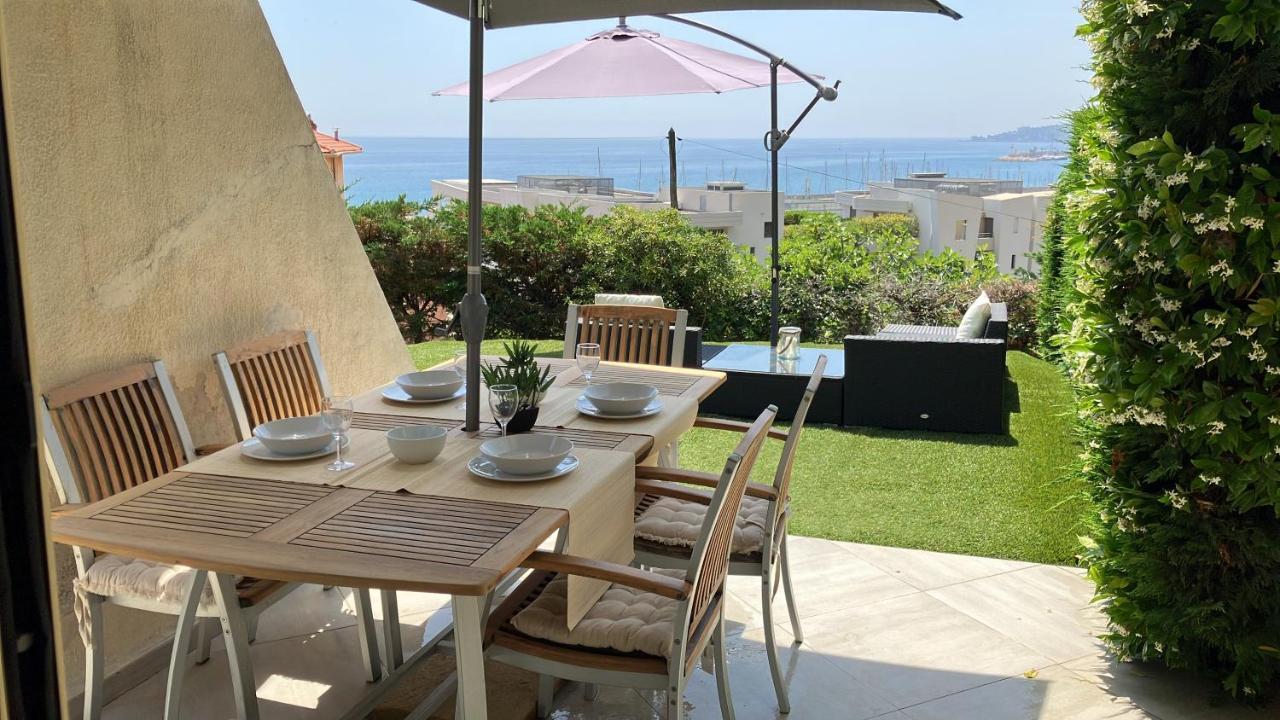 Cap Au Sud,Vue Panoramique Mer,Piscine Menton Exterior foto
